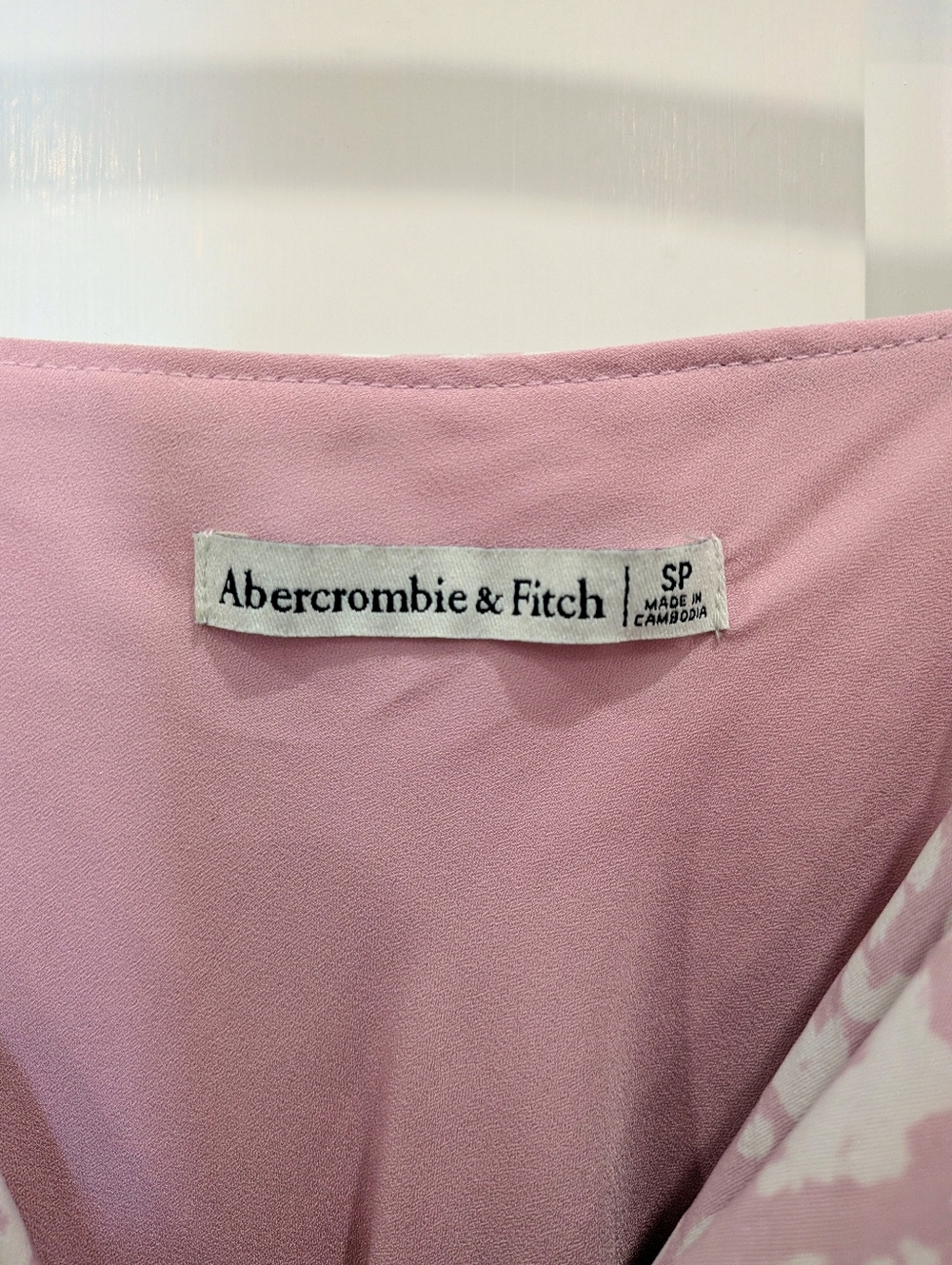 Abercrombie & Fitch Pink Floral Midi Slip Dress - Picture 5 of 8